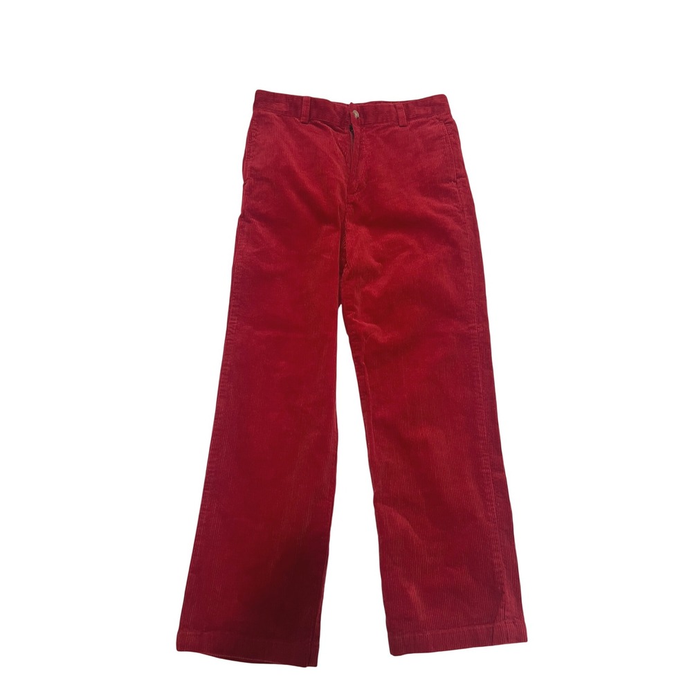 Vineyard Vines Kids Red Corduroy Pants Size 14